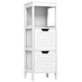 thumbnail image 1 of Costway Armoire de Salle de Bain en Bois au Sol Support de Rangement Multifonction Organisateur Chambre, 1 of 10