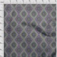 thumbnail image 3 of oneOone Polyester Lycra Fabric Argyle Ikat Printed Fabric 1 Yard 56 Inch Wide, 3 of 4
