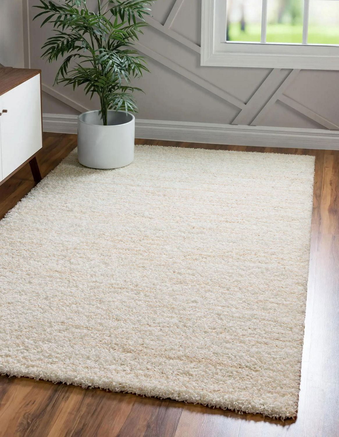 ECARPET Yeti Contemporary/Modern, Plush & Shags Area Rug for Living Room, Bedroom, Dining Entrance, Hallway and More.
