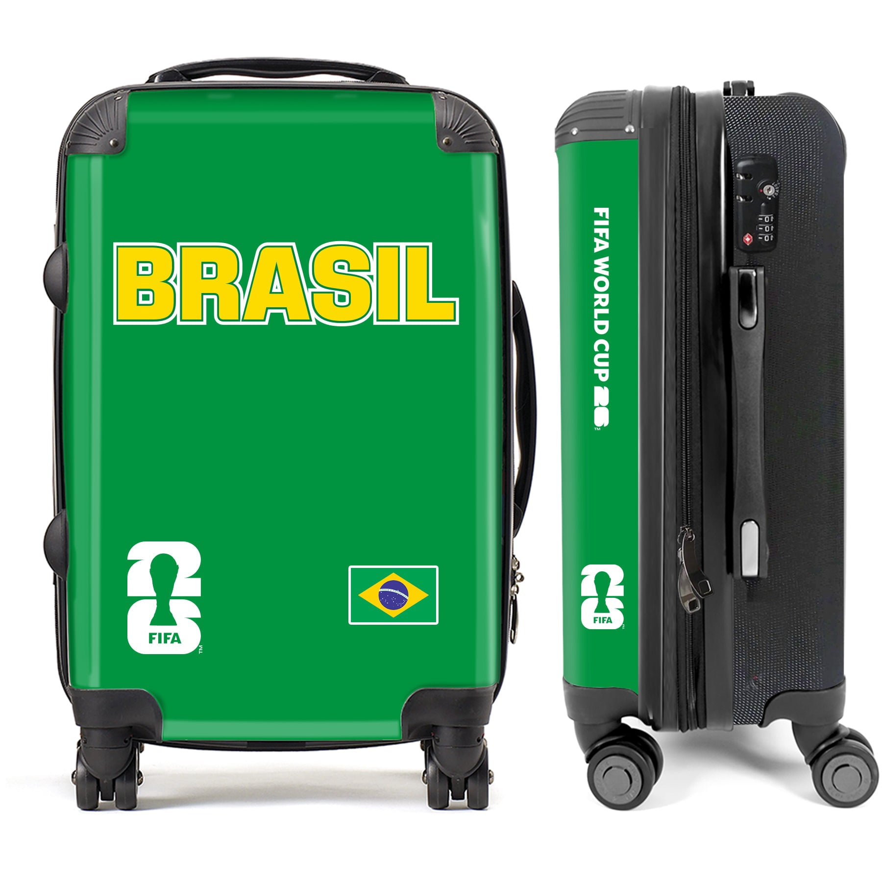 Brasil2 FIFA World Cup 2026™ Carry On 20” Spinner Suitcase with TSA Lock