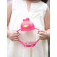 thumbnail image 3 of Lollaland Lollacup 10oz Weighted Straw Cup - Posh Pink, 3 of 3