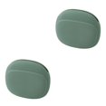thumbnail image 1 of QualitChoice Écouteur Boîte de Rangement Titulaire Téléphone Portable Câble de Transport Sac Réutilisable Poche Conteneur Casque U Organisateur de Disque Vert 2Set, 1 of 6