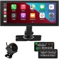thumbnail image 1 of Road Top Wireless Carplay & Android Auto, 8.8'' Touch Screen, Apple Carplay Car Stereo with Backup Camera, Support Mirror Link, Bluetooth 5.0, Siri, GPS Navigation, FM, Music, Video, 1 of 8