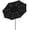 Black, variant on Outsunny 9ft Solar Patio Umbrella with LED Lights Tilt Canopy, Black