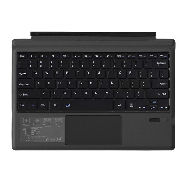 ruzhgo Remplacement pour Surface Pro3/4/5 Bluetooth Clavier Magnétique Ergonomique Tablette Clavier Sans Fil