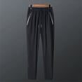 thumbnail image 2 of Ediodpoh Pantalon de Jogging Léger pour Hommes et Femmes, Pantalon de Course et de Randonnée à Séchage Rapide, Pantalon d'Entraînement de Piste avec Poches à Glissière, Pantalon pour Hommes Noir m, 2 of 9