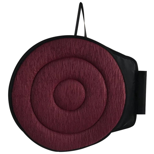 Rbaofujie 360° Rotating Seat Cushion Car Seat Rotating Revolving Cushion Memory Swivel Foam Mobility Aid Seat