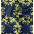 thumbnail image 1 of Soimoi Blue Velvet Fabric Florals Floral Decor Fabric Printed Yard 58 Inch Wide, 1 of 6