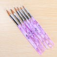 thumbnail image 2 of 6 x Acrylic Nail Brush for Sable Acrylic Nails Round, 2 of 7