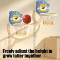 thumbnail image 4 of Blue Kids Indoor Basketball Hoop With Sensing Scoring And Voice Encouragement Foldable, 4 of 6