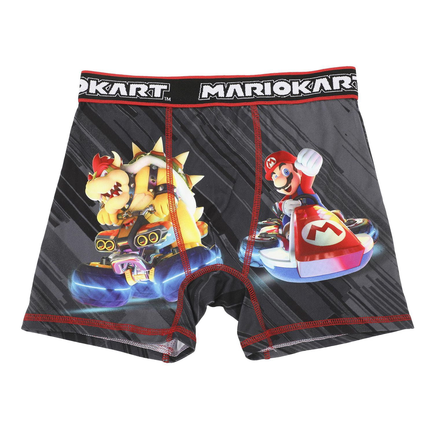 Ensemble De 4 Caleçons Boxers Mario Kart Pour Garçons