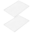 thumbnail image 1 of Weiweiguan 2 Pcs Grille de Barbecue en Acier Inoxydable Outils de Grillade, 1 of 7