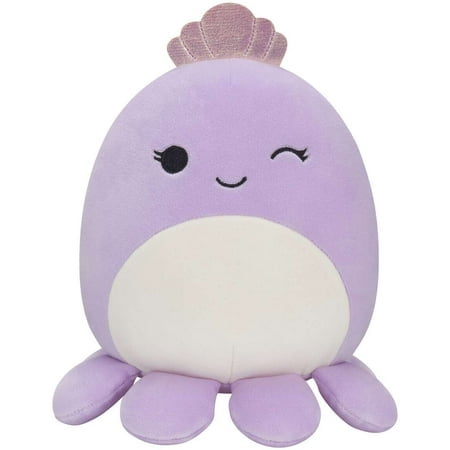 Squishmallows Violet la Pieuvre en Peluche (Couronne)