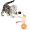 thumbnail image 4 of Balle à Plumes pour Chat Jouet Interactif Amusant pour Chat, 4 of 9
