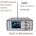 thumbnail image 2 of Full-Band Radio TEF6686 Digital High-Sensitivity Radio FM AM Radio Stereo,1*Radio, 2 of 7
