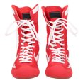 thumbnail image 2 of Domqga Chaussures de Boxe, Chaussures d'Entraînement Résistantes à l'Usure, pour Taekwondo Boxe, 2 of 8