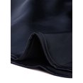 thumbnail image 5 of INSPIRE CHIC Women's Satin Sleeveless Button Down Belted Shirt Dress, 5 of 5