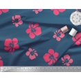 thumbnail image 2 of Soimoi Rayon Fabric Artistic Flower Decor Fabric Printed Yard 56 Inch Wide, 2 of 3