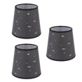thumbnail image 4 of Lamp Cover,3pcs Fabric Lampshade Modern Lampshade Star Lamp Shade Exquisite Design, 4 of 8