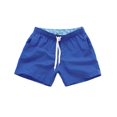thumbnail image 2 of Men's Quick-Dry Swim Trunk Beach Trunks Solid Dark Blue M, 2 of 7