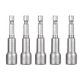 thumbnail image 2 of Youkk 5 Pieces Nut Driver Home Garage Shank Bit Electric Pneumatic Screwdriver Impact Drivers Bits Carpenter Tools 10x65mm, 2 of 6