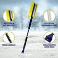 thumbnail image 3 of Michelin 63" Heavy Duty Snow Brush with Ice Scraper, Extra Long for Efficient Snow Removal, 3 of 10