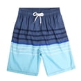 thumbnail image 4 of TIWEKE Board Shorts,Holiday Beach Swimming Trunks Shorts Swimsuit Men Light Blue,S, 4 of 7