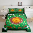 thumbnail image 1 of Erosebridal Happy Caming Bedding Full Comforter Set, Jungle Wood Down Comforter, Adventure Theme Decor, Reversible 3pcs, 1 of 7