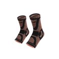 thumbnail image 1 of Ankles Brace Sweat-absorbing Nonslip Sports Sock Elastic Breathable Compression Protective Unisex Gym Injury Recovery Support Black Orange L, 1 of 9