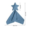 thumbnail image 1 of Btomtd Infant Cloth Soothing Handkerchief Infant Sleeping Doll Soothing Handkerchief, Blue, 1 of 5