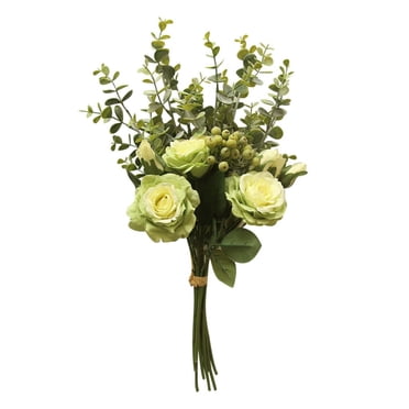 XZNGL Range Rose Hydrangea Flowers Bouquet Bunch Home Wedding Party Gift Deco