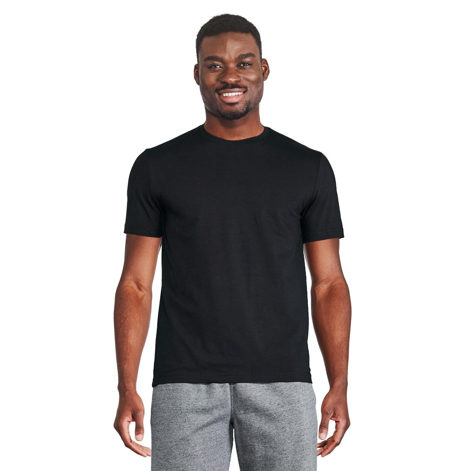 T-shirt à encolure ras du cou extensible George pour hommes
