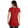thumbnail image 3 of Inkmeso Relax I'M Vaxxed Drôle Pro-Vaccin T-shirt en Coton à Encolure Dégagée pour Femmes, 3 of 8
