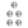 thumbnail image 3 of Ruiboury Mobile Phone Game Joystick Practical Screen Sucker Rocker Gamepad Button Controller Assist Joypad Gaming Supplies White 5Set, 3 of 6