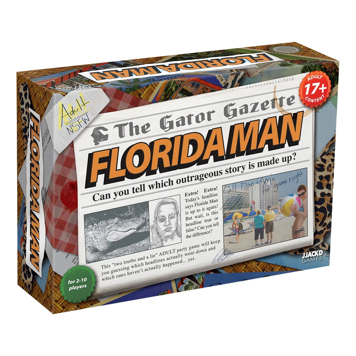 Ultra PRO Entertainment Florida Man Board Game