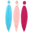 thumbnail image 2 of Amdohai Jumbo Braid Hair 26inch Synthetic Fiber Hair Extensions Crochet Braiding Gradient Color Braids Hair Styling Tools, 2 of 7