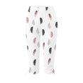 thumbnail image 4 of FNFYFH Clearance Womens Yoga Capris Fresh All Day,White, 4 of 5