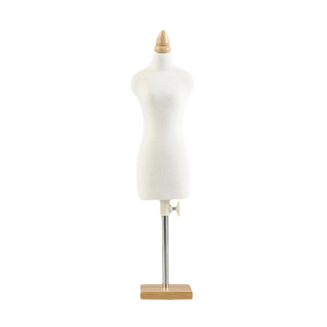 Doll Clothes Form Miniature Sewing Mannequin for Dollhouse Scene Decoration 33cm Square Base