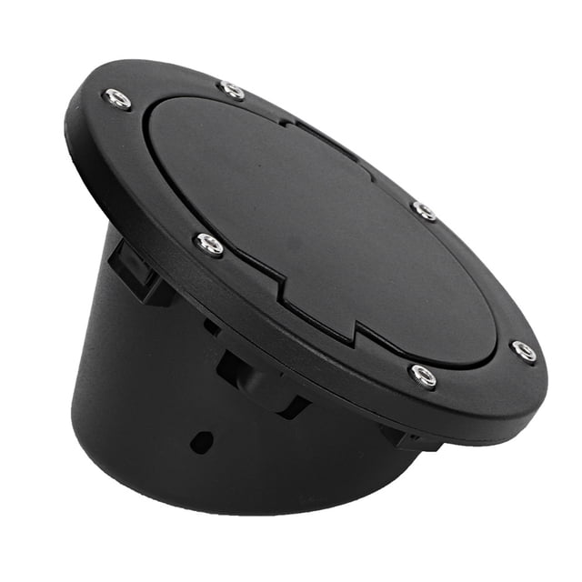 Couvercle de Carburant ABS Noir Convient pour JK 2007-2017 Accessoire de Voiture