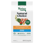 NUTRO Poulet de choix naturel & Nourriture de chien sec pour chiots de riz brun 4.99kg