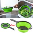 thumbnail image 1 of Clearance! Foldable Filter Basket With Handle, Fruit And Vegetable Basket, Vegetable Washing Basket, Kitchen Vegetable Washing Tool Lighting Deals Today Deal #05, 1 of 7