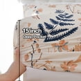 thumbnail image 3 of Ensemble de Draps Imprimés Floraux Très Grand Microfibre Douce Draps Botaniques Poches Extra Profondes Pièces, 3 of 7
