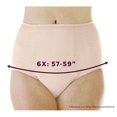 thumbnail image 5 of 3-Pack Women's Super Absorbency Washable Reusable Incontinence Panties Beige 6X (Fits Hip 57-59"), 5 of 5