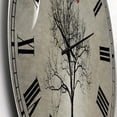 thumbnail image 2 of Designart 'Inevitable' Large Cottage Wall Clock, 2 of 4