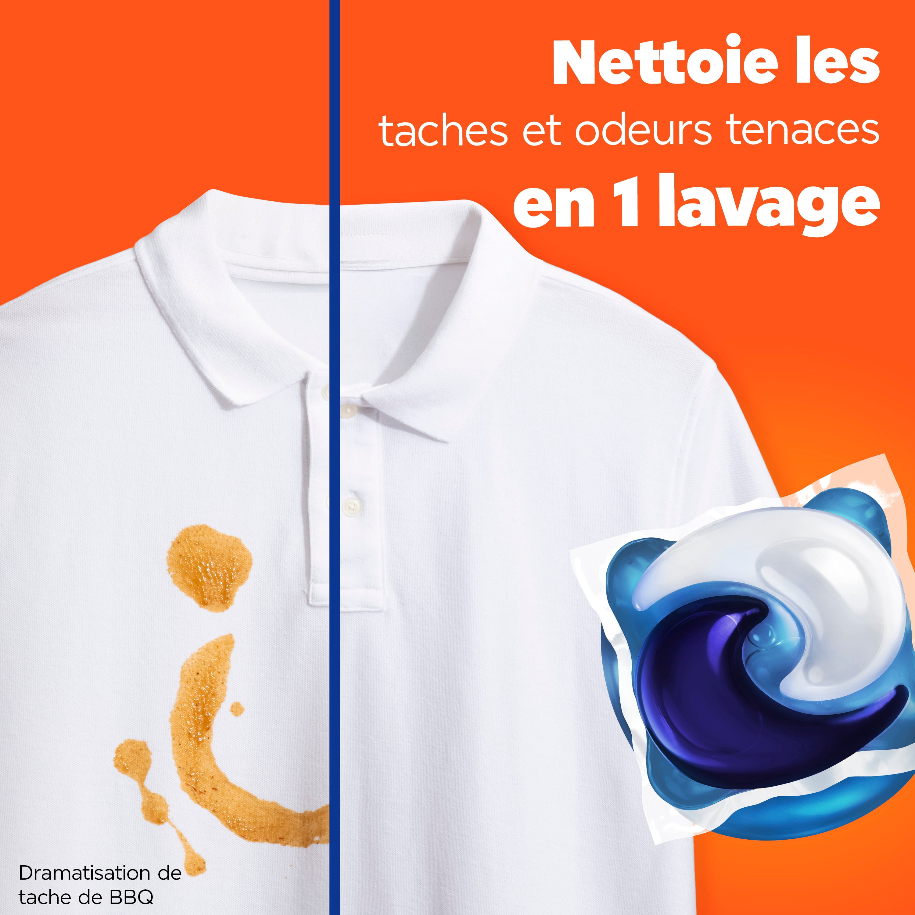 Capsules de détergent à lessive Tide PODS avec un soupçon de détergent Downy 4 en 1, 57 unités, détachant, fraîcheur, douceur, protecteur de tissu, compatible avec les laveuses HE