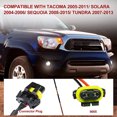 thumbnail image 4 of Fieryred Feu de Brouillard LED, Compatible avec Tacoma, Tundra, & Solara, Bumper, 4 of 7