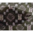 thumbnail image 4 of oneOone Viscose Chiffon Fabric Geometric Kasuri Print Fabric BTY 42 Inch Wide, 4 of 4