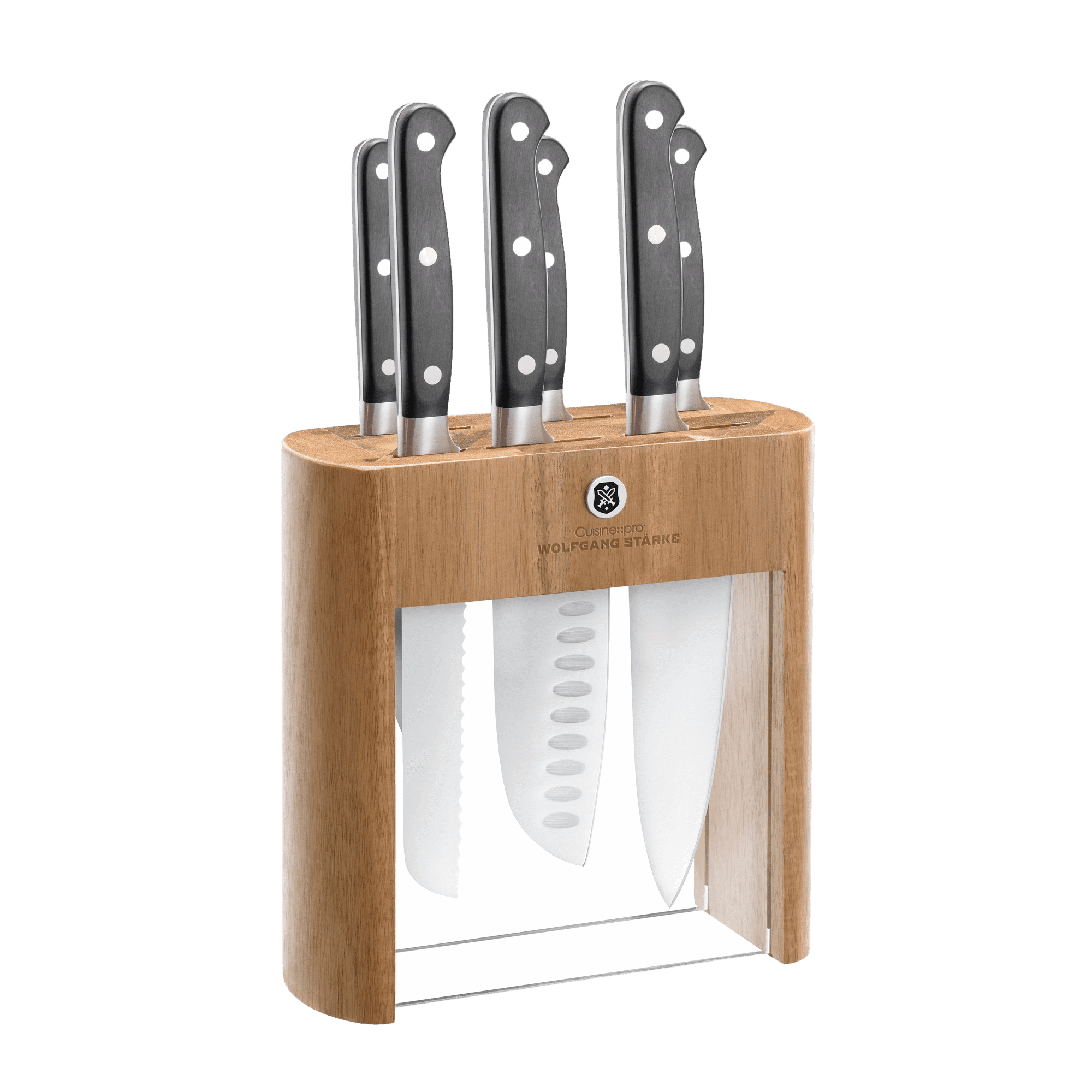 Cuisine::pro® WOLFGANG STARKE™ Klar 7 Piece Knife Block
