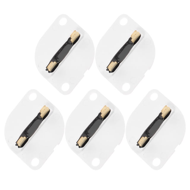 Tineasur 5Pcs Dryer Thermal Fuse Replacement Kit Ivory Universal Home Appliance Parts