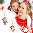 thumbnail image 1 of Up to 65% Off Christmas Tree Bell Earrings Christmas Creative Holiday Party Earrings Jewelry Hoop Earrings Women Necklace Rings Earring Jewelry on Clearance, 1 of 4